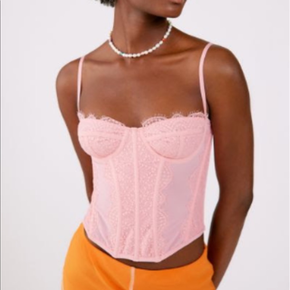 PINK CORSET MODERN LOVE